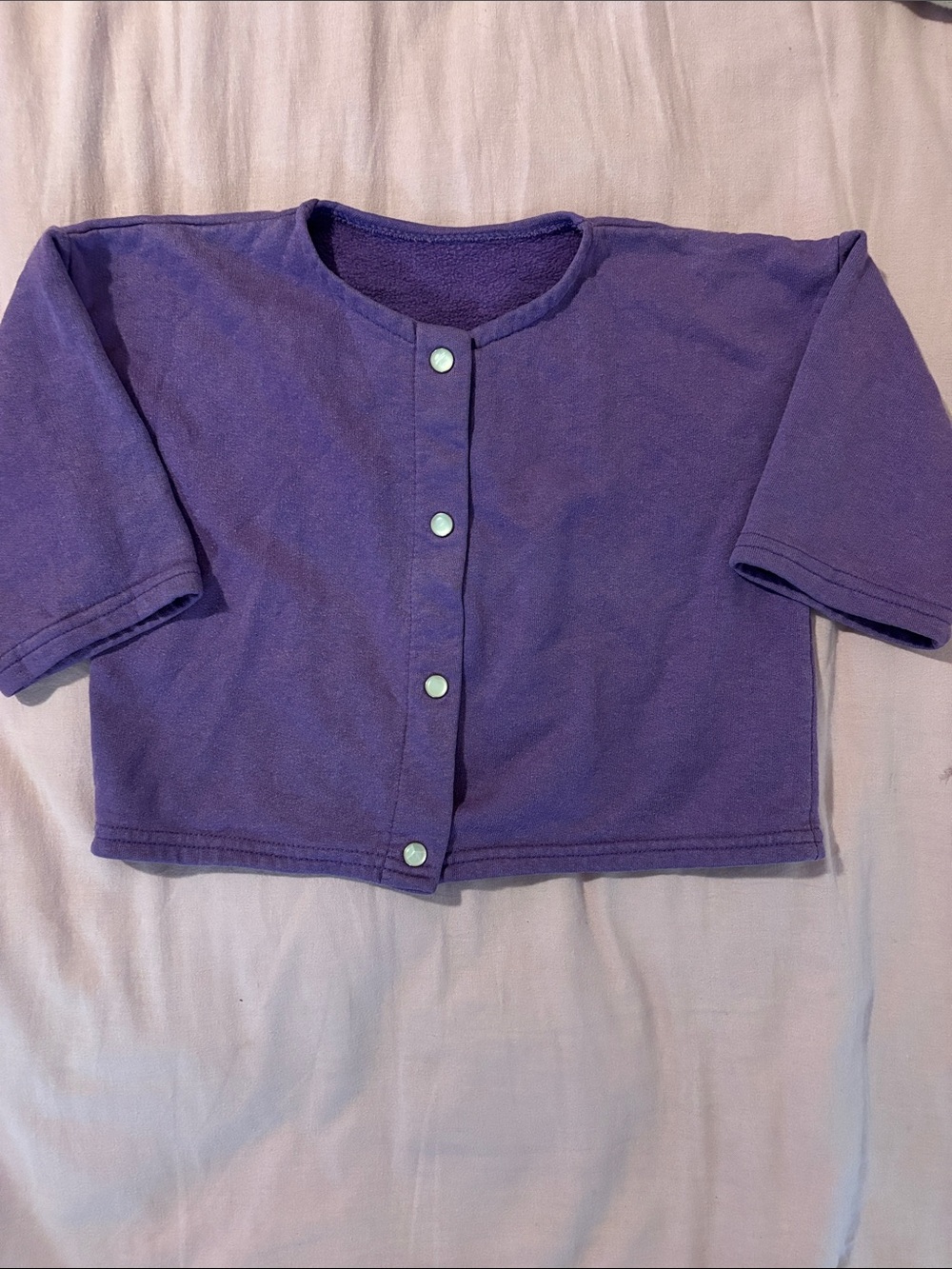Purple Kids Snap-Front Shirt - Unbranded